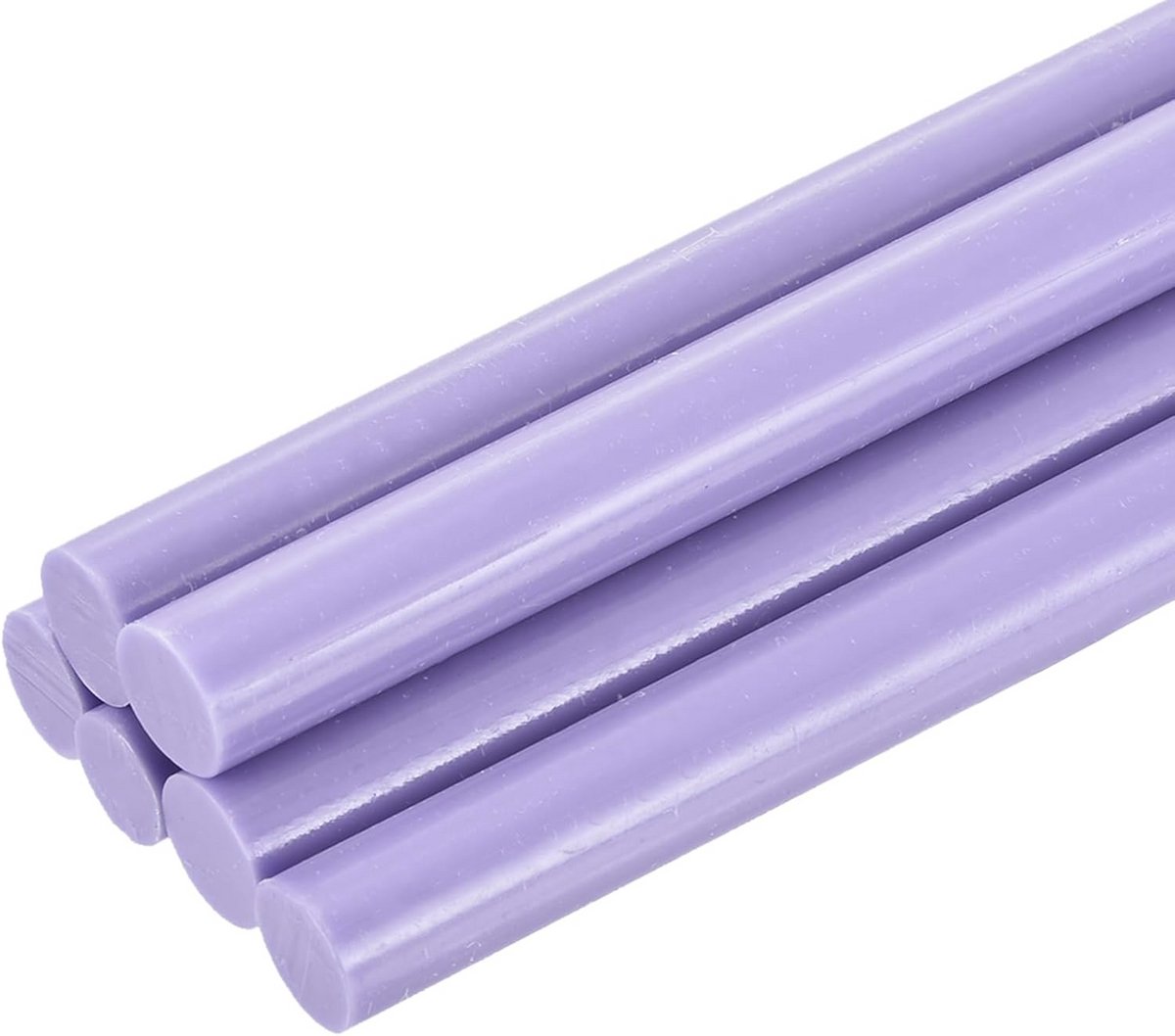 6 Stuks Lichtpaarse Lijmsticks 11mm x 100mm voor Mini Lijmpistool Knutselen en Reparatie