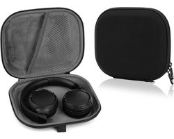 Hoofdtelefoon Draagtas - Harde Schaal - Zwart - Kabel Opberg - Oplader Opslag - Compatibel met JBL T670NC - T660 - T600BT.