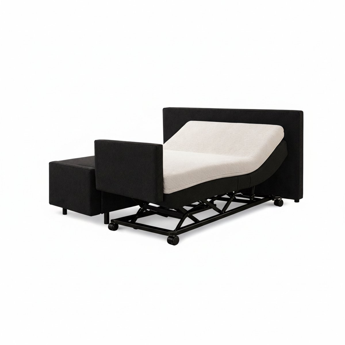 Boxspring ComfortLift – Hoog-Laag Bed 2-persoons Elektrisch Verstelbaar 160x220 cm – incl.