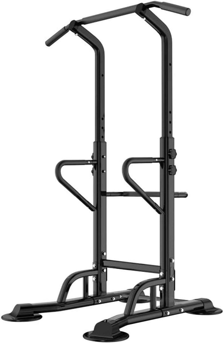Verstelbare Power Tower voor Krachttraining Pull Up Bar en Dip Station