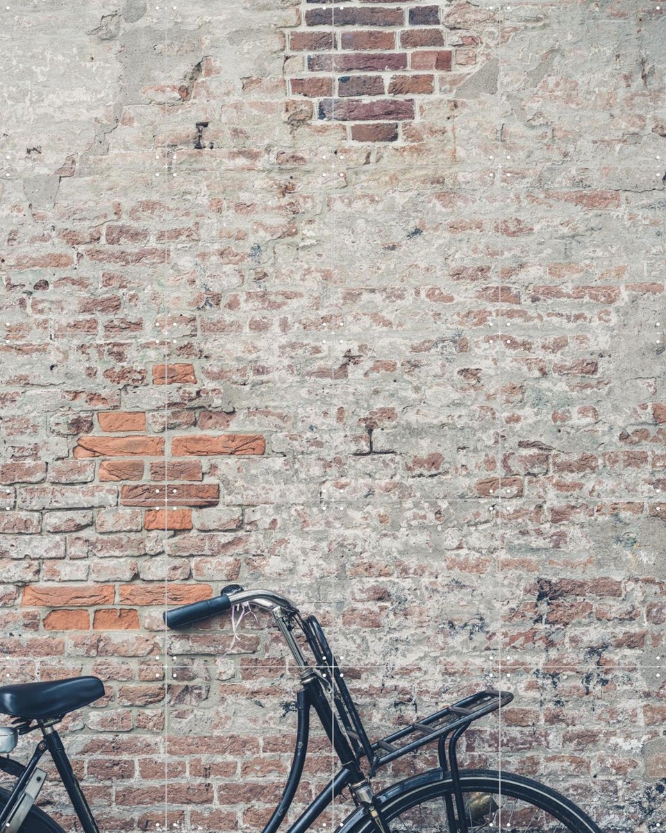 IXXI Dutch Bike, Photolovers - 80 x 100 cm - Gratis ophangtool - Grote wanddecoratie en posters - Fotografie, Vintage,