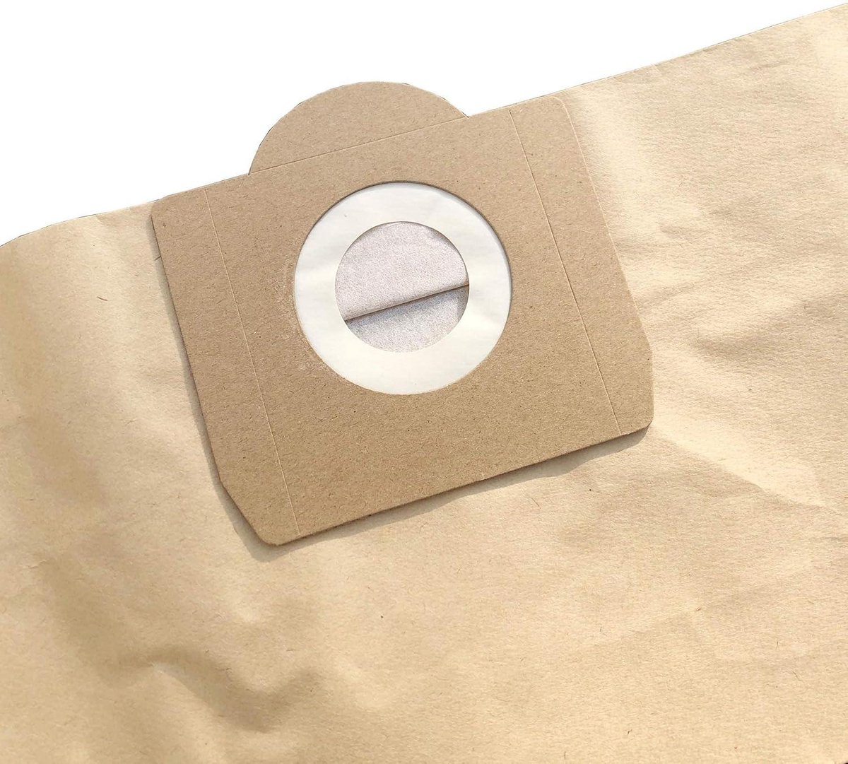 Papieren stofzuigerzakken - 10 stuks - Voor MV1 WD3200 WD3300 SE4001 A2204 A2656 - Papieren filterzakken - Stofzuigerzakken geschikt voor - Wit - 10 stuks