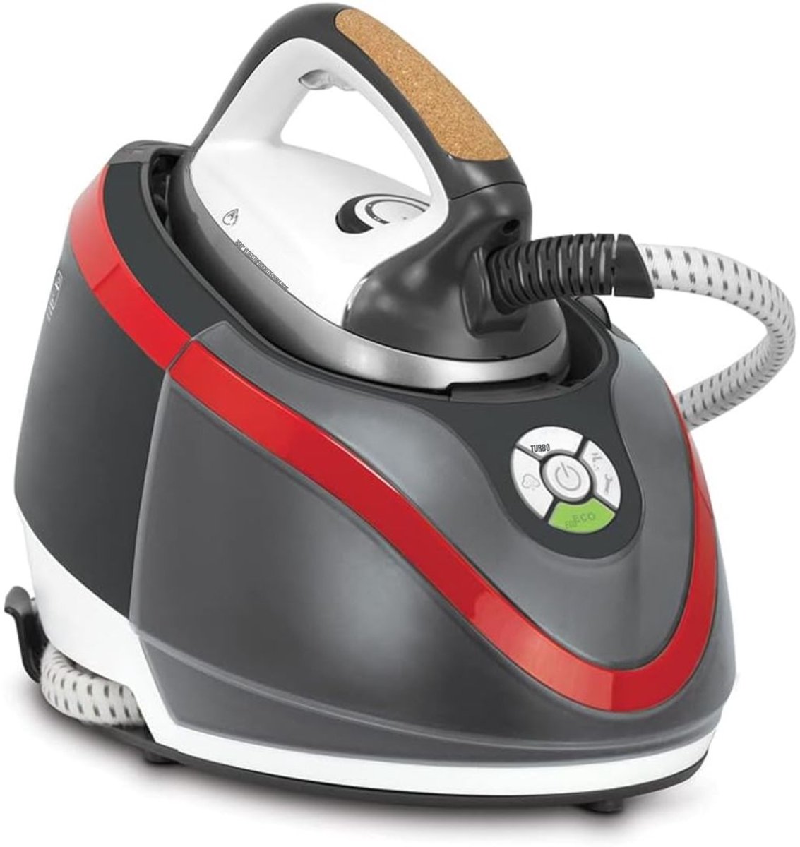 Core® Strijkijzer met stoomgenerator - strijkijzer met stoom - Strijkijzer - Zwart/Rood/Wit - 39cm x 25cm x 30cm — afbeelding 1