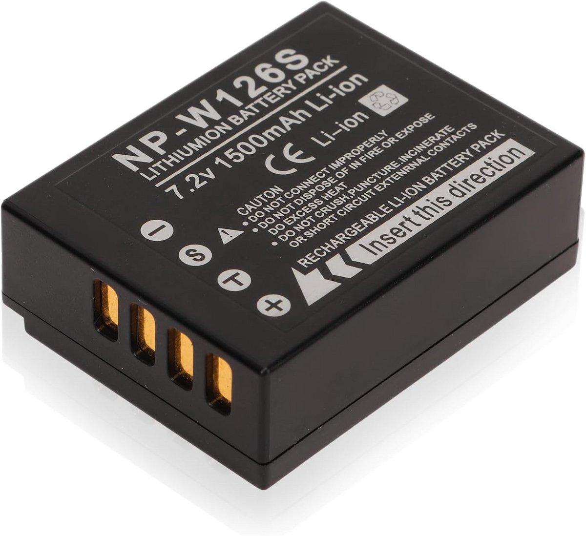 Camera Accu - Vervangende Batterij - Digitale Fotografie - 1500mAh Capaciteit - 7.2V