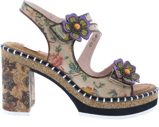 Dames Pumps Laura Vita Naomio 16 Beige - Maat 37