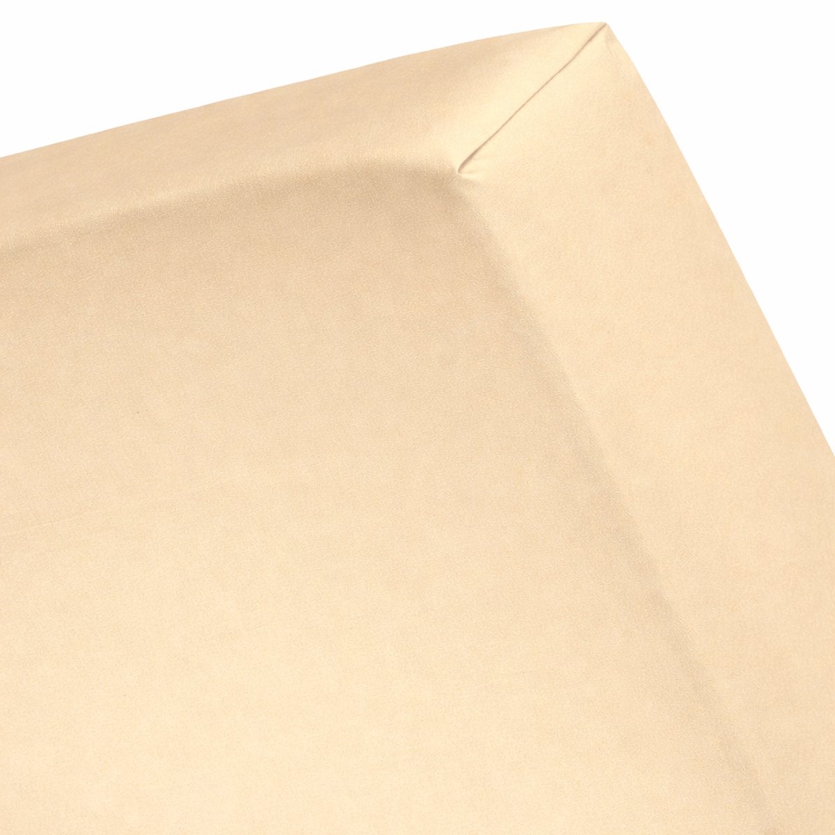 Damai - Hoeslaken (tot 25 cm) - Katoen - 160/180 x 200/210 cm - Vanilla