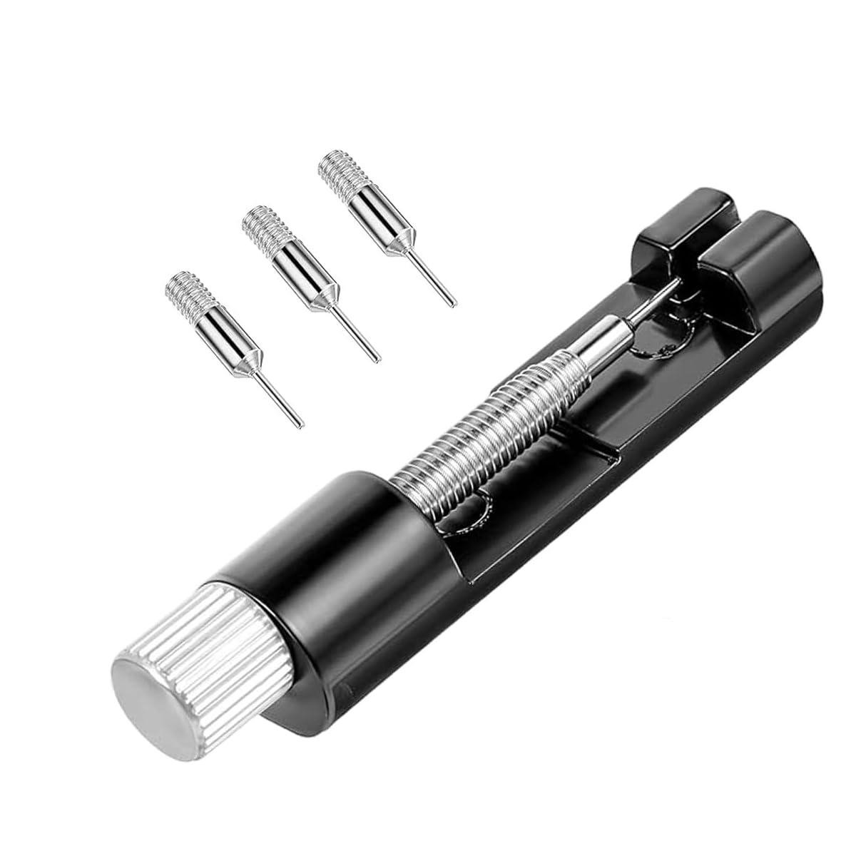 Horloge Schakeltool - Horloge Reparatiegereedschap - Voor Kettingverkorting en Pinverwijdering - 1 Stuks - Zwart