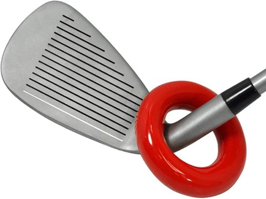 Golf Swing Ring - Club Gewicht - Spier Warming - Universele Pasvorm - 60mm Buitenmaat - Rood van Merkloos — afbeelding 5