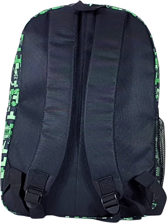 Minecraft Creeper Rugzak Laptop / Tablet Vak - Hoogte 43cm