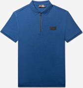 AB Lifestyle - Platinum Polo | Navy Peony - Heren - Maat: XS