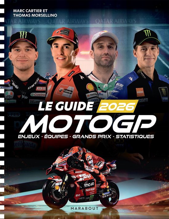 Le guide 2026 de la moto GP - cover