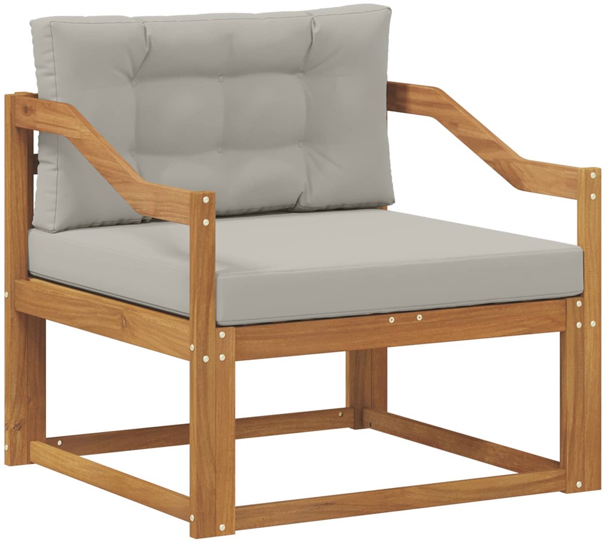 vidaXL - Buiten - Midden - Sofa - Naturel