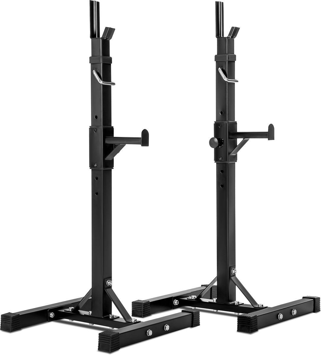 Bol.com tectake® Halterrek voor Lange Halterstandaard - 12-Voudig in Hoogte Verstelbaar - Max. Belasting ca. 100 kg aanbieding