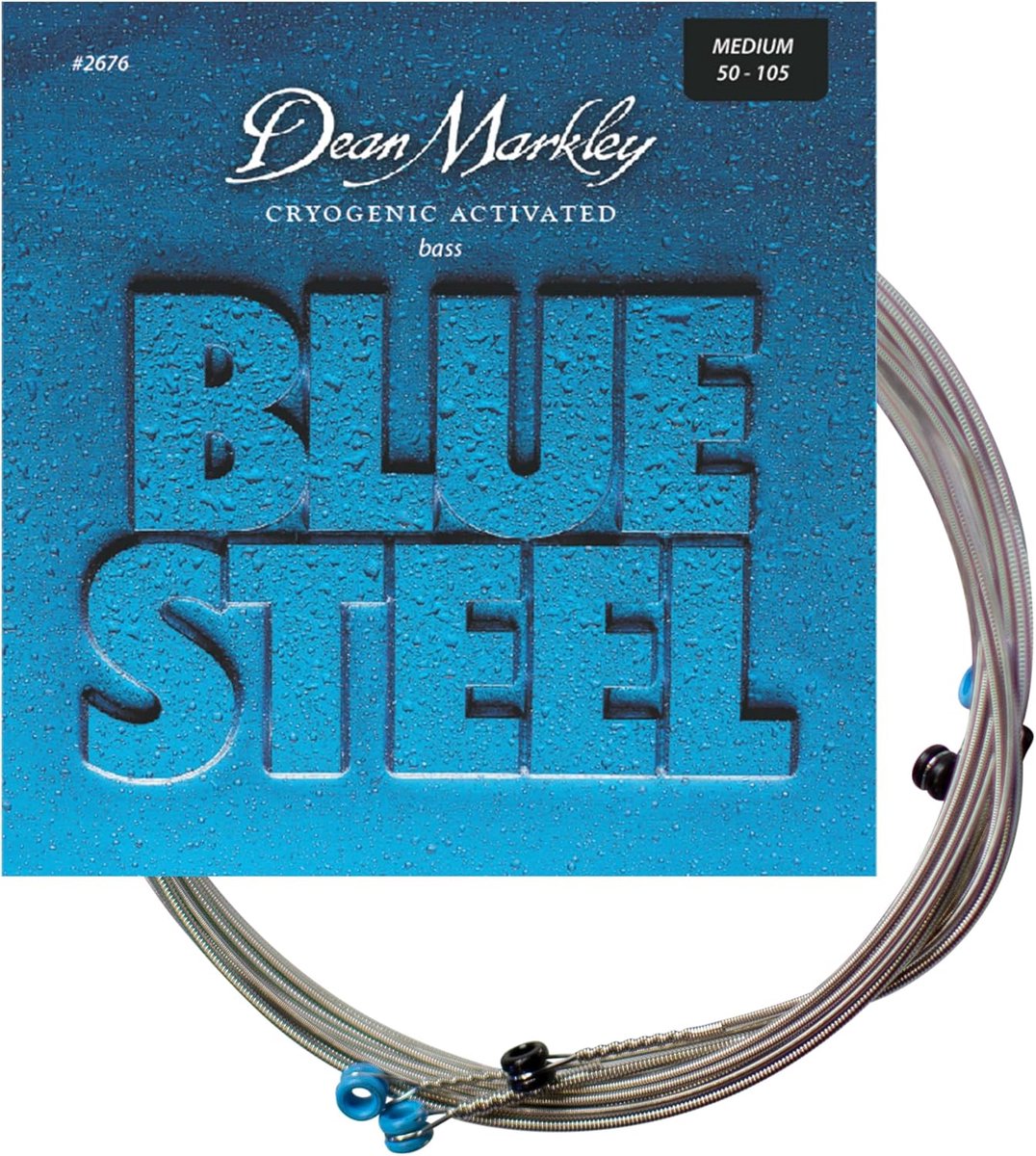 Basgitaar Snaren - Stalen Sets - Muziek Maken - Medium Dikte - .050-.105 - Blauw
