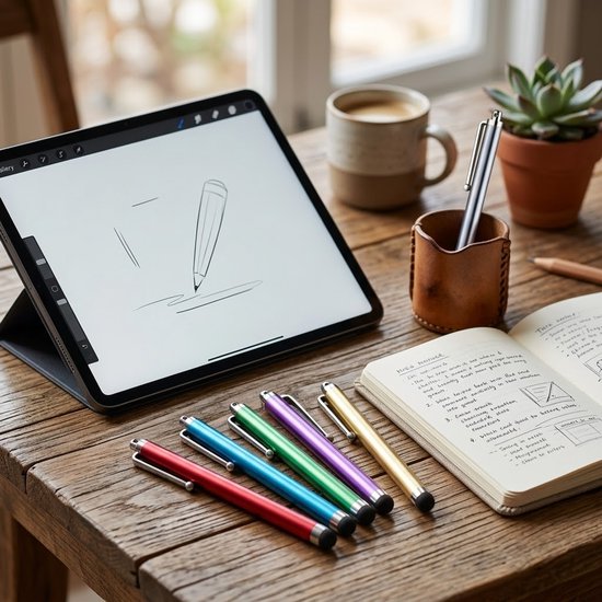 10st Abiarst Universele Stylus Pennen met Hoge Precisie voor Touchscreens, Compatibel met Apple iPad Air 2, iPhone, Samsung Galaxy en Andere Capacitieve Apparaten - Geen Batterij of Elektronica Nodig — afbeelding 2