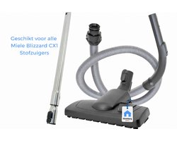 Kleanburg® Geschikt voor Miele Blizzard CX1 - Stofzuiger Onderdelen Set - Slang, Telescoop Buis & Combizuigmond