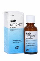 Sab Simplex 30ml - helpt tegen darmkrampjes baby - Geseald