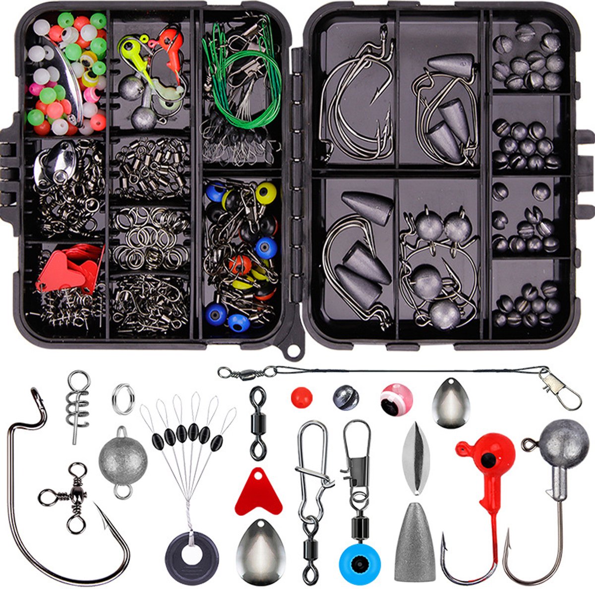 Fish4all Predator Terminal Box (257pcs) - Tackle Box