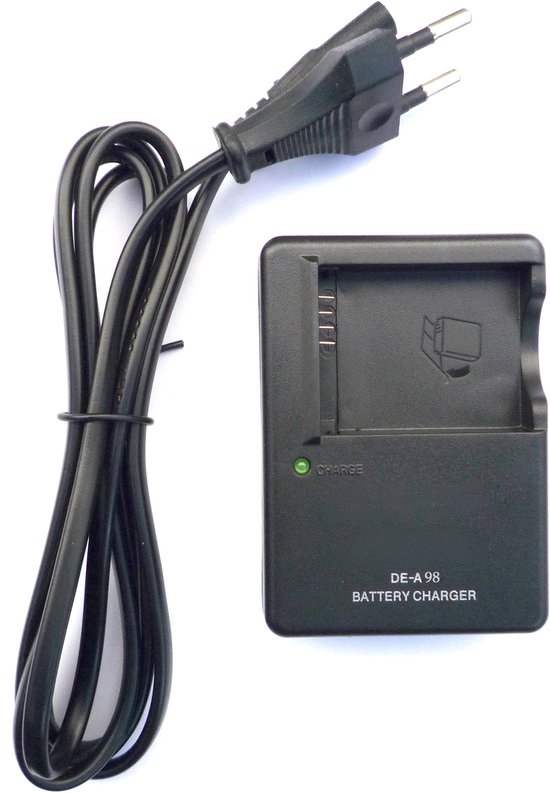 Caricabatterie Doppio USB Per Panasonic Lumix – DMW-BLH7/BLE9/BLG10, Con Display LCD, Ingresso USB-C E Micro-USB