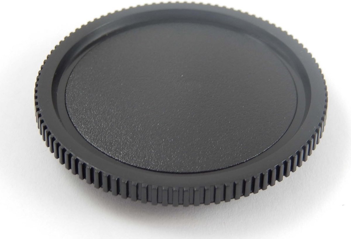 Camera Behuizingsdeksel - Body Cap - Camera Bescherming - Nauwkeurige Afwerking - 6 x 6 x 1 cm - Zwart