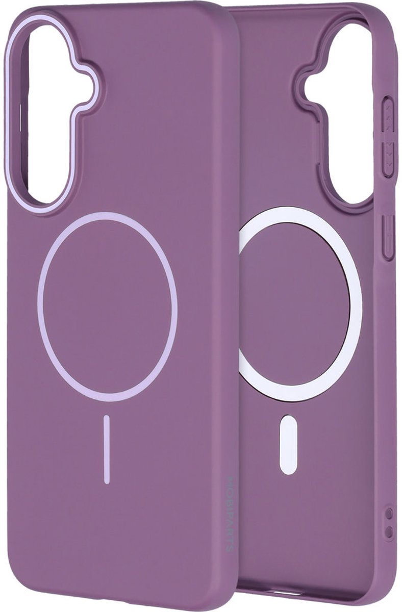 Mobiparts Slim Line Case geschikt voor Samsung Galaxy A37 - MagSafe Imperial - Paars