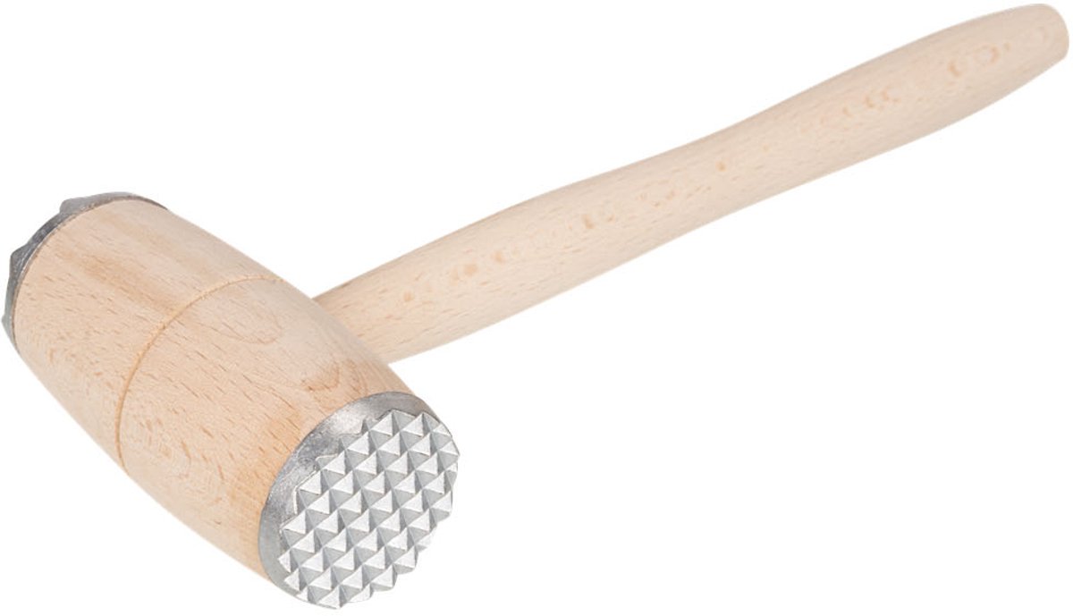 Vleeshamer 31 cm met aluminium beslag