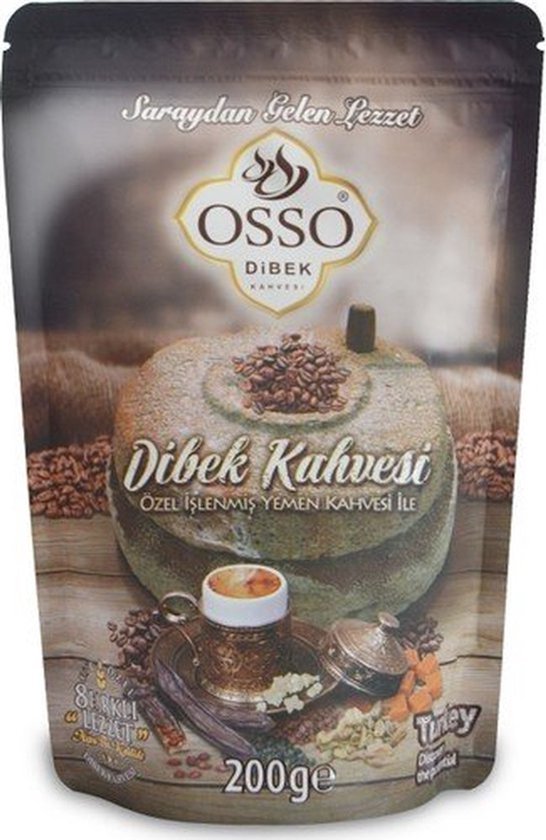 Osso Dibek Kahve - gemalen Turkse koffie - 200gr