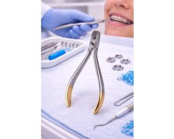 Belux Surgical Instruments / Dental Ligatuur Cutter Tang – Voor Orthodontische Ligatuurdraden en Elastiekjes – RVS – Dunne Kniptang