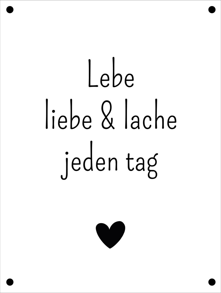 Tuinposter Lebe