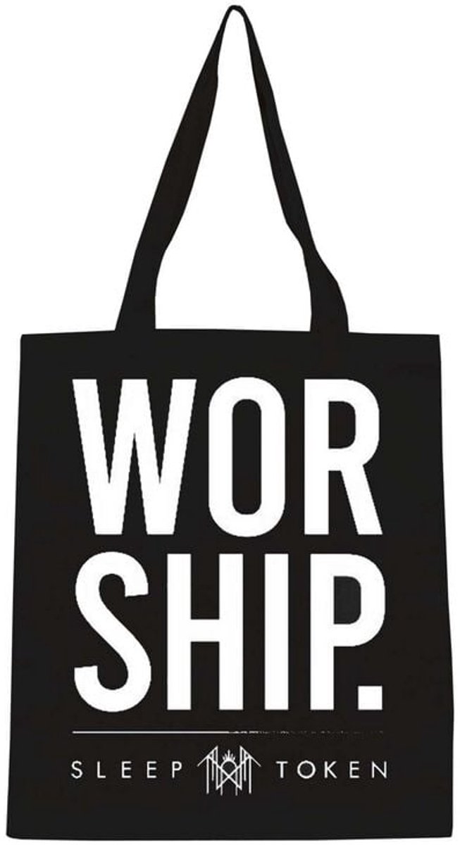Sleep Token Worship Unisex Linnen tas - zwart - Standard