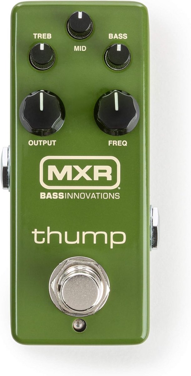 Bas Preamp - Geluidsversterker - Muziek Maken - Thump Bass - Compact Formaat - Groen