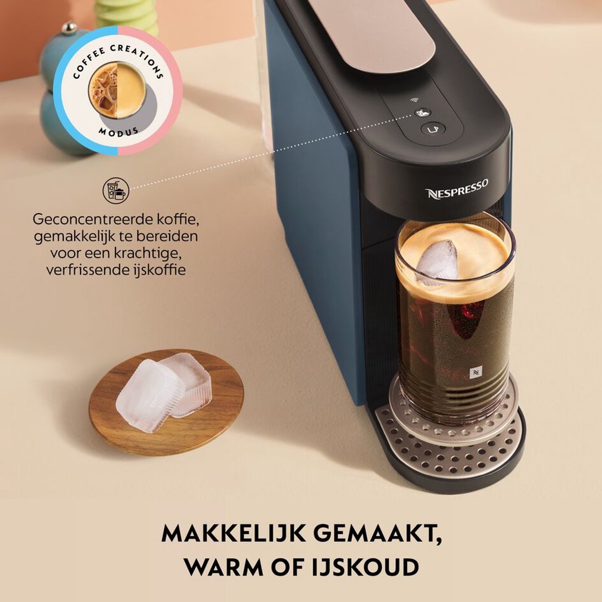 Nespresso Krups Vertuo UP - 40+ koffiesoorten, 3 sec opwarmtijd thumbnail 2