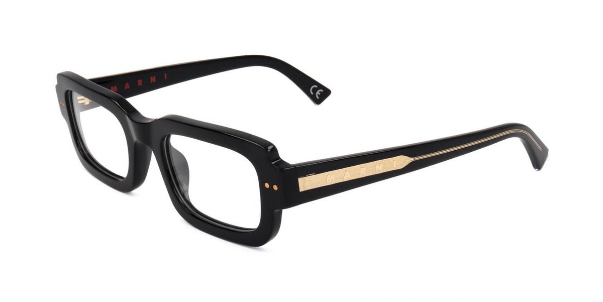 Marni LAKE VOSTOK Black 51/22/145 UNISEX Brilmonturen