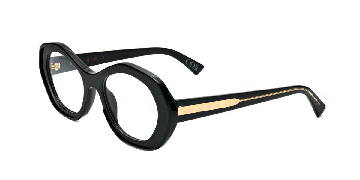 Marni ULAWUN VULCANO Black 51/20/145 UNISEX Brilmonturen