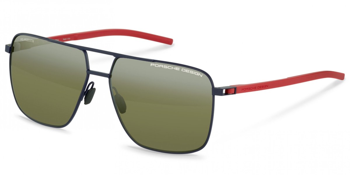 Porsche Design P8963 Black, red 61/14/145 MAN Zonnebrillen