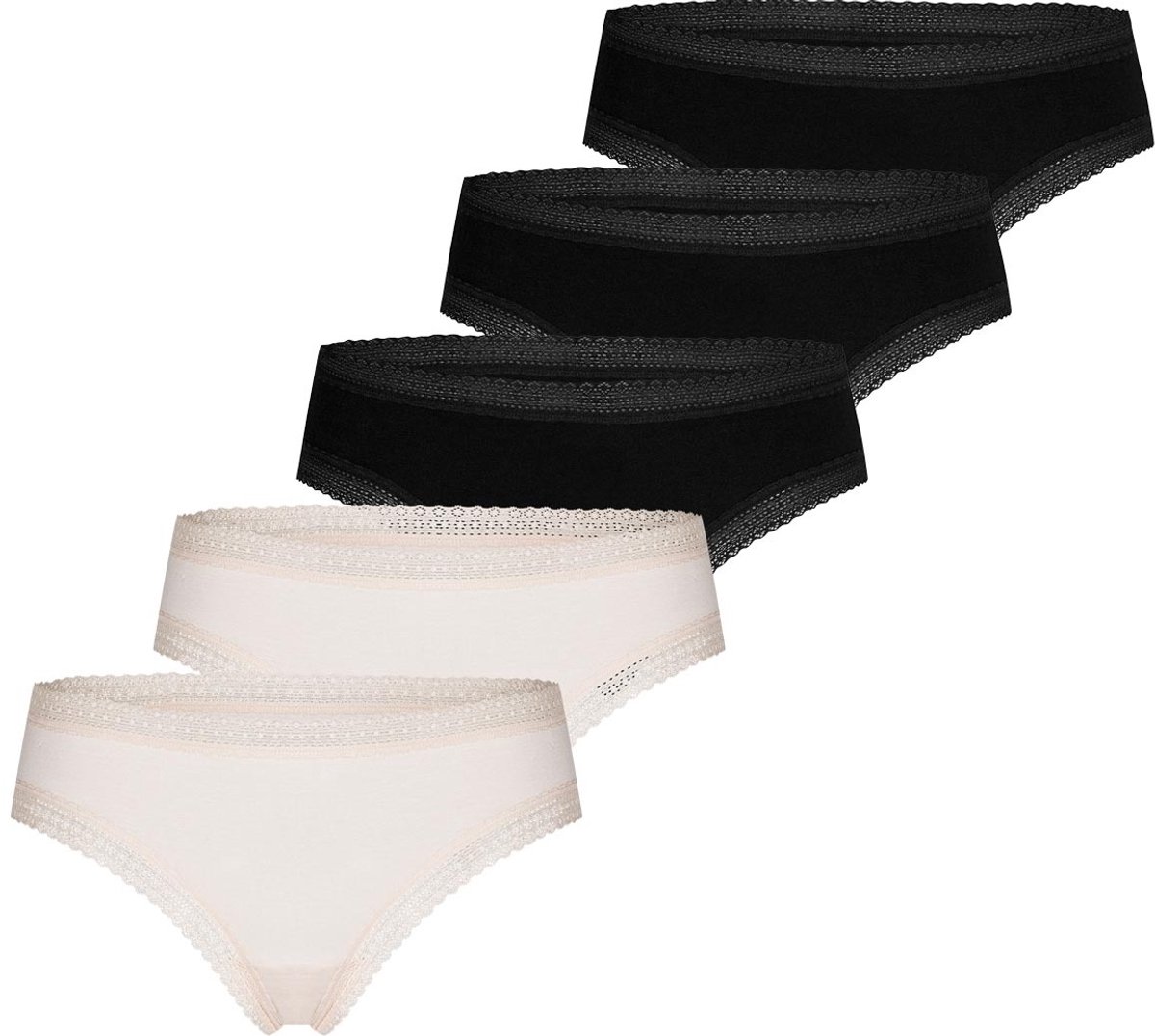 Mey Dames hipster slip 5 pack Modal Lace