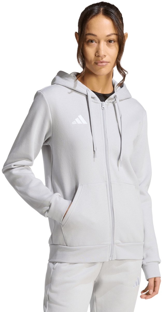 Adidas Entrada 26 Full Zip Hooded Vest Dames - Maat M