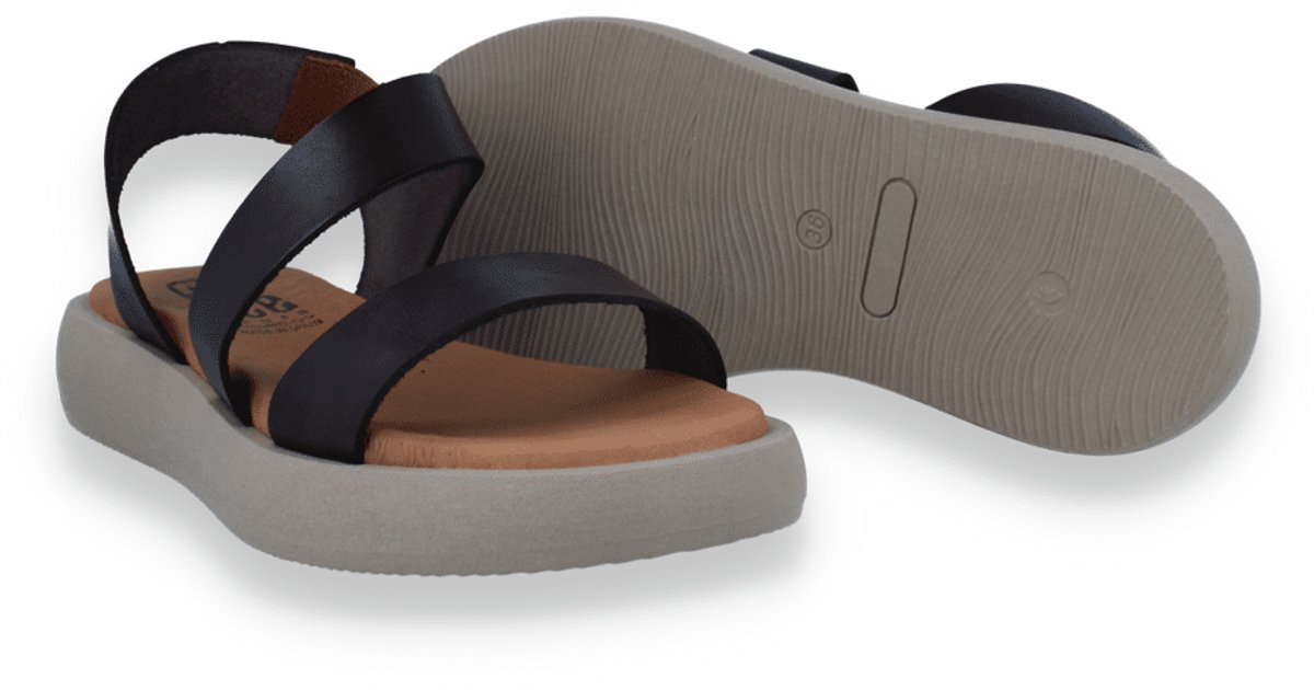 Hee! Dames Sandaal | Bruin | Maat: 40
