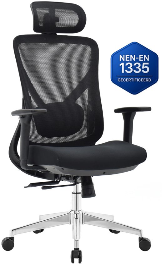 OfficeSense OS130 Ergonomische Bureaustoel - Mesh Office - OfficeSense - €189,00