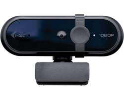 i-tec – Solomon 100 – Webcam – Full HD – Vaste Focus – 1 microfoon – Privacyafdekking – Auto beeldverbetering – Laptop & PC – Plug & Play