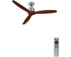CREATE - Stille plafondventilator van 40 W met technische ABS-bladen, verkrijgbaar in verschillende maten - M - Geen licht - Afstandsbediening - WIND STYLANCE