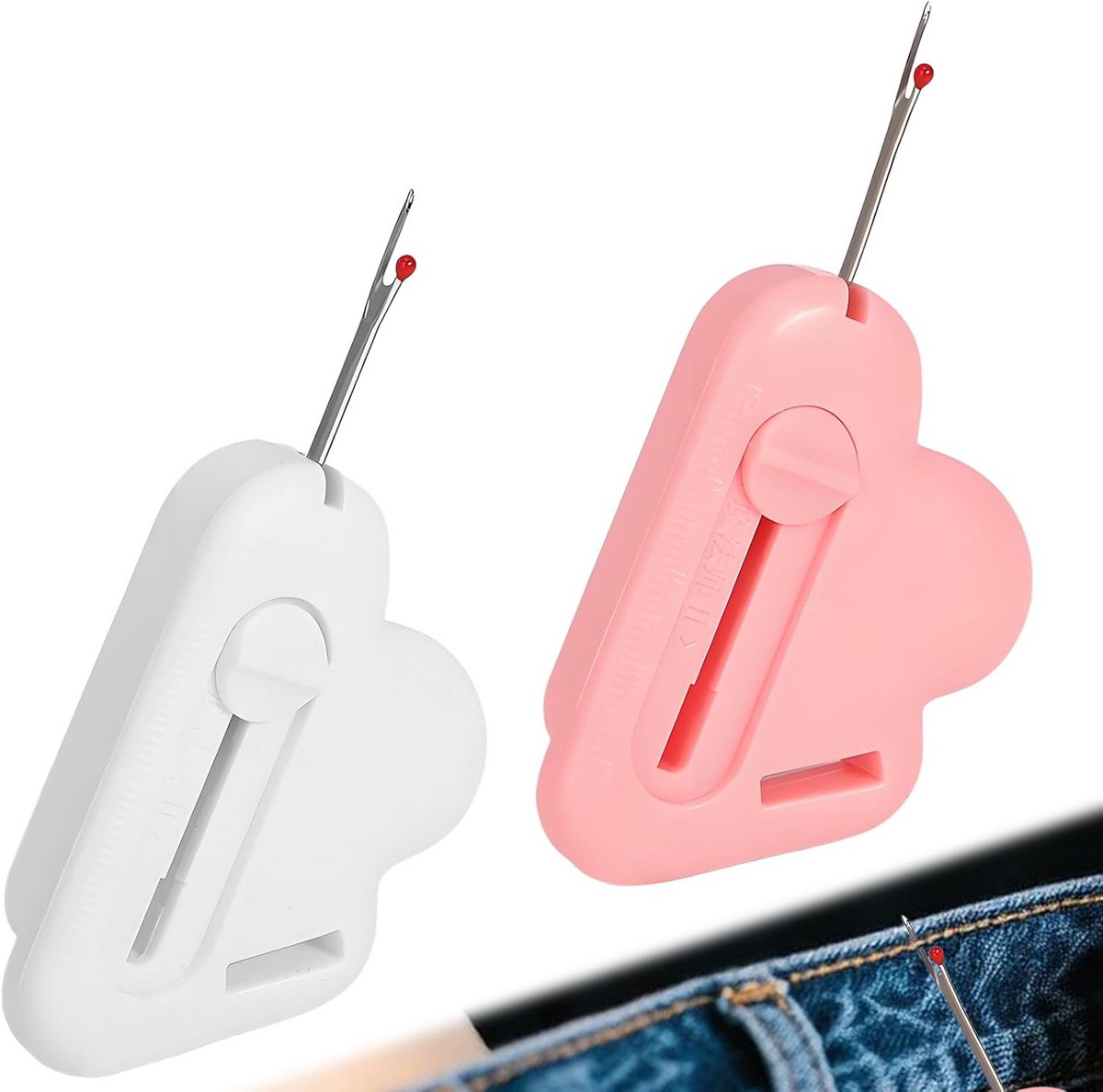 Naad Separator - Naaimachine Accessoires - Precisie Naaien - 2-in-1 Magnetisch Ontwerp - 8.6 x 8.5 cm