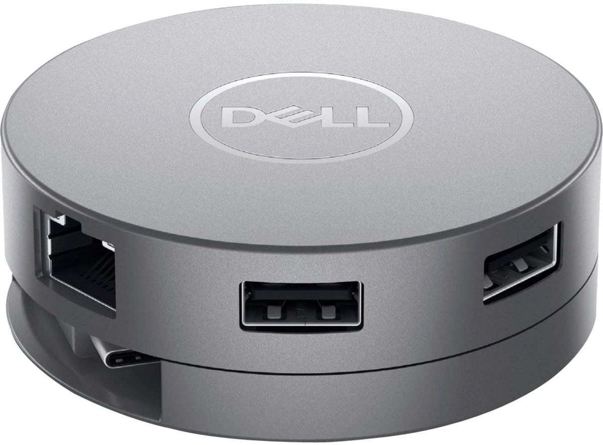 Dell 7-in-1 USB-C multiport-adapter - DA310 - USB-C 90w - RJ45 - HDMI - VGA - DisplayPort - USB-hub