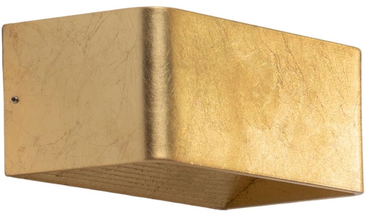 Kosilum - Quadra - Wandlamp - Goud - Aluminium
