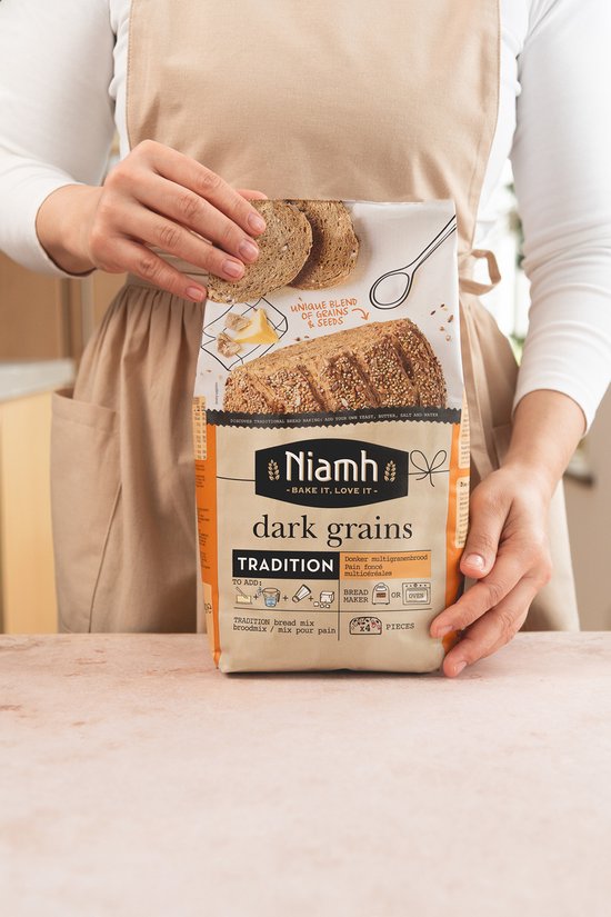 Niamh Dark Grains - Tradition Broodmix - 2 kg