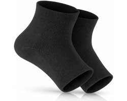 Twenty4seven® Comfortable Hielspoor Sokken - Sok Zwart - Hielbeschermers - Gelpad Zooltjes - 2 Stuks - Onesize