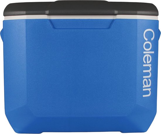 Passieve koelbox - Thermobox ijsbox - Kamperen festivals picknick - Met wielen handgreep - 60 liter capaciteit - Blauw — afbeelding 2
