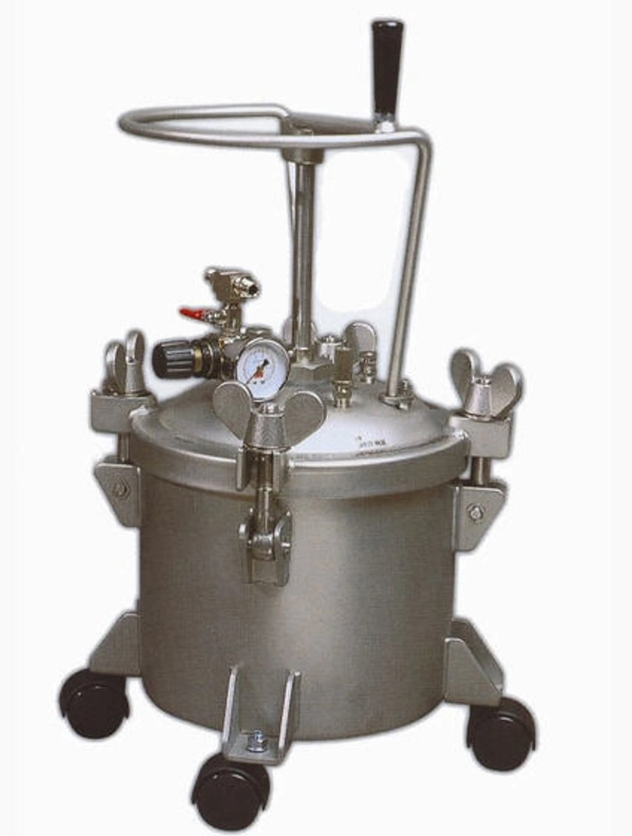 PRO-TEK 7535M-CK Drukvat 10 liter - Verrijdbaar