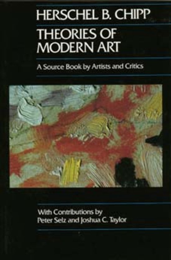 Theories Of Modern Art