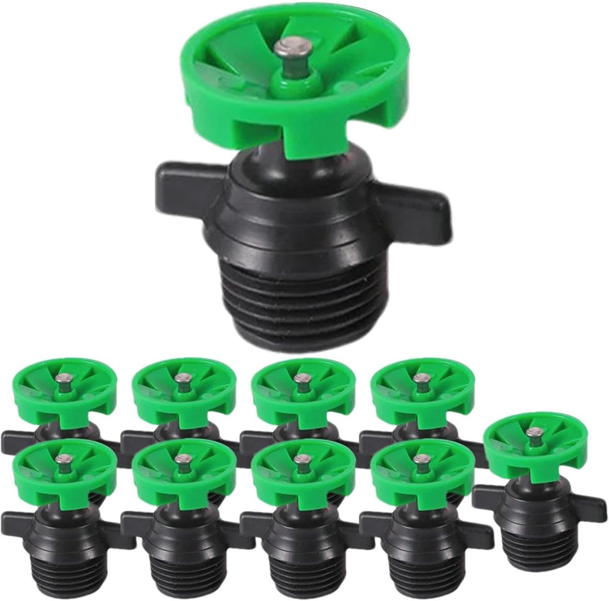 Gazonsproeiers - Watersproeiers - Tuin Irrigatie - 360 Graden Rotatie - 10 Stuks